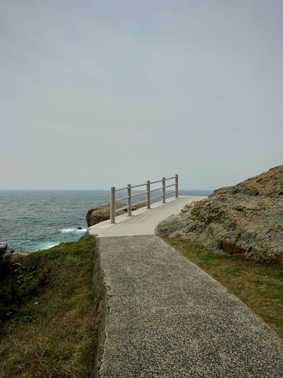 fence looking over the sea